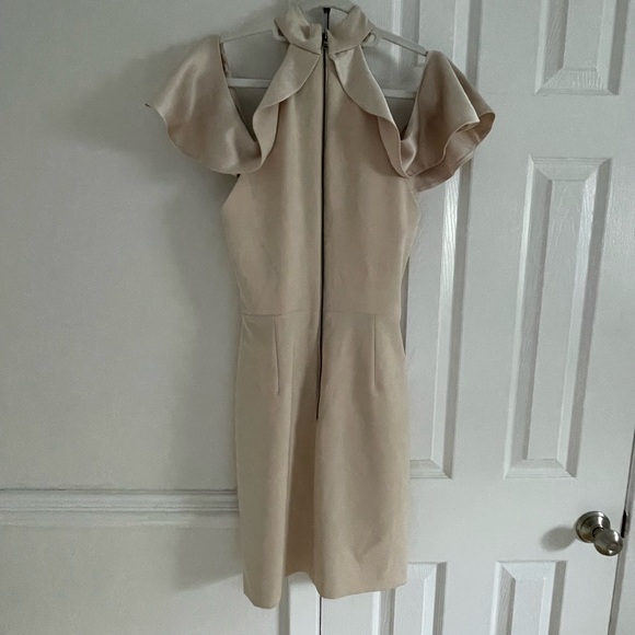 NWT Alice + Olivia Revolve Ebony Cold Shoulder Dress Cocktail Wedding Party - Picture 4 of 8
